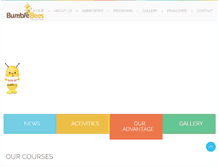 Tablet Screenshot of bumblebeesschool.com